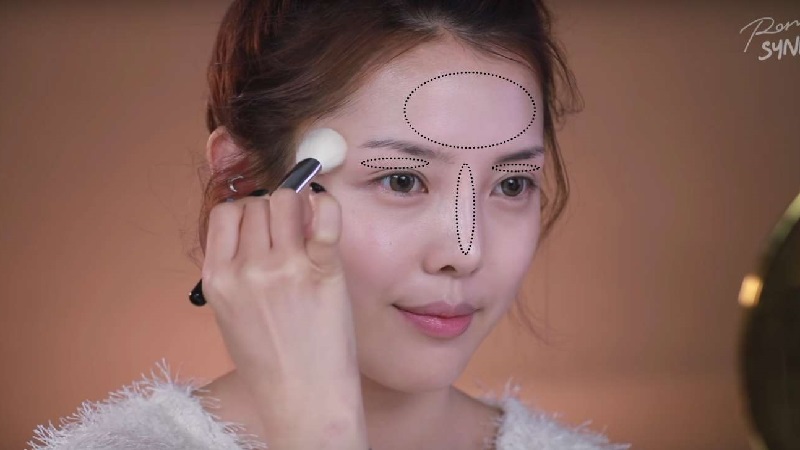 هایلایت در آرایش کره ای